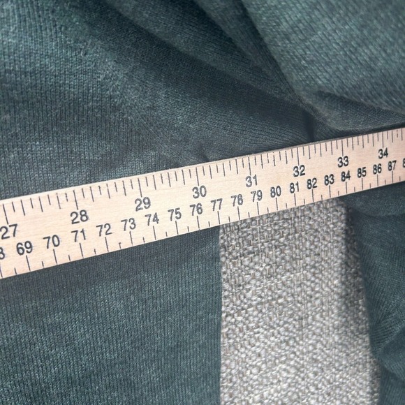 Pronto Uomo Sweater 5x Dark Green 100 Extra Fine Merino Collared‎ Career Wool - Picture 5 of 11